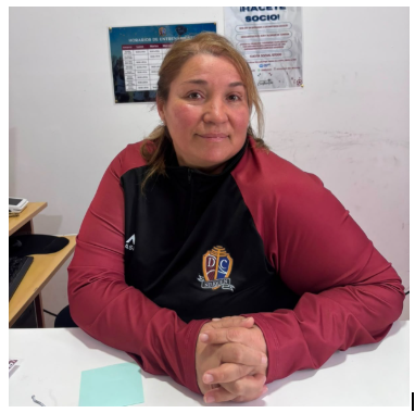 Patricia Torres, secretaria del Club Confluencia